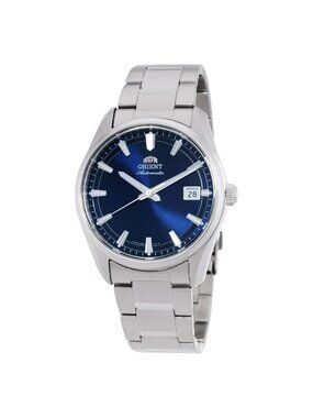 NWT Orient Classic Stretto Date Automatic Blue Dial Watch